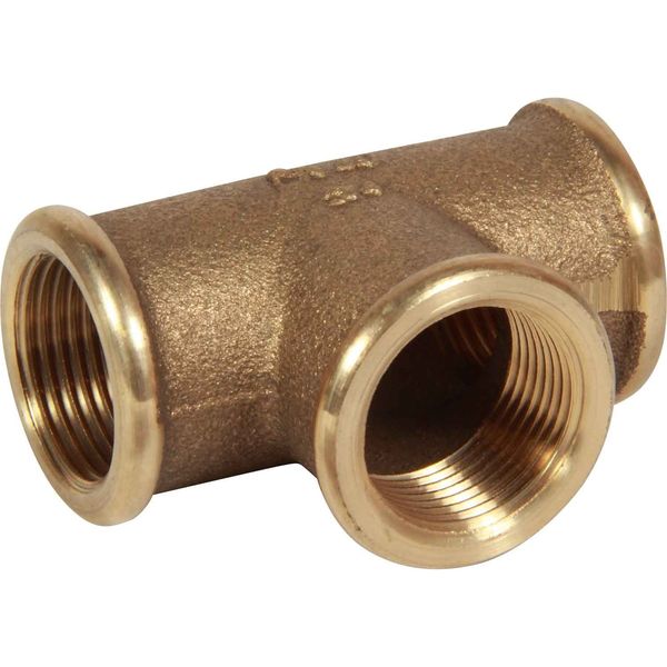 Maestrini Bronze Equal Tee Fitting (3/4" BSP Female / Packaged)