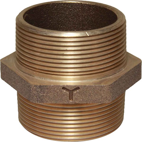 Maestrini Bronze Equal Nipple (2" BSP Male)