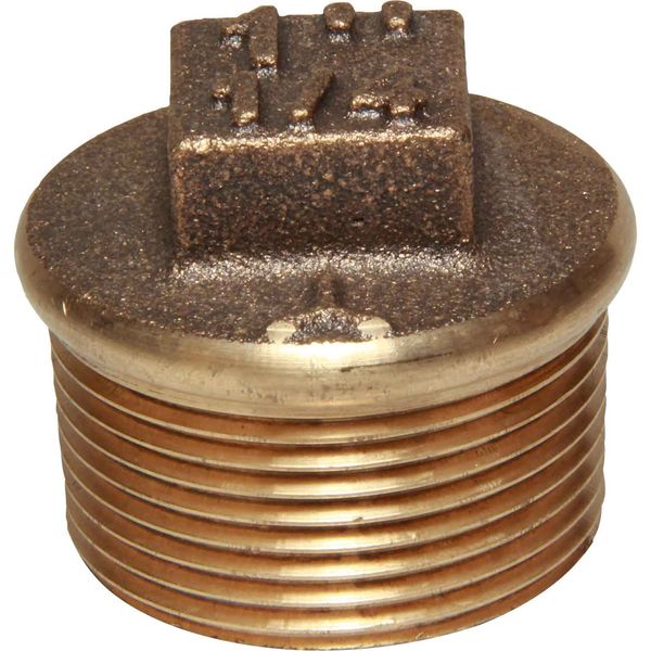 Maestrini Bronze Tapered Plug (1-1/4" BSP Male / Packaged)