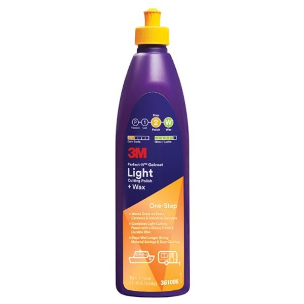 3M Perfect-It Light Cutting Polish + Wax 473ml (Each)