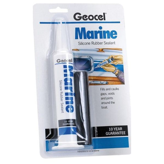 Geocel Marine Silicone Clear 78G Each