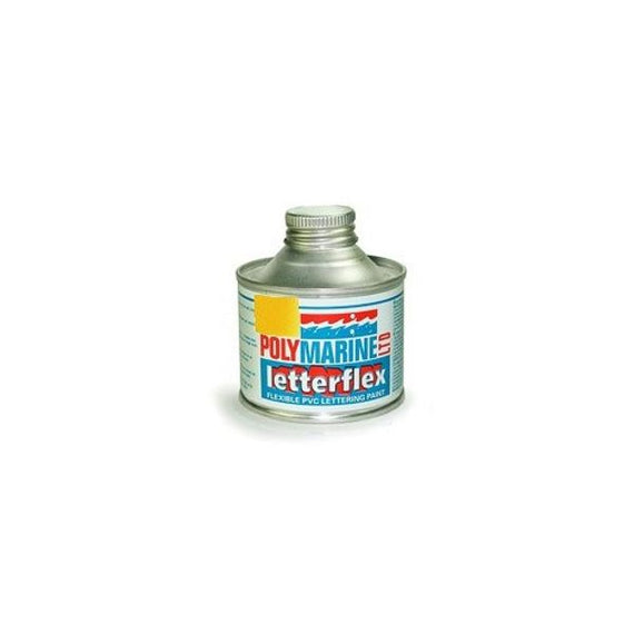 Polymarine Letterflex PVC Paint (125ml / Yellow)