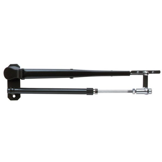 Marinco Wiper Arm Pantographic SS 17" - 22" Articulating Black