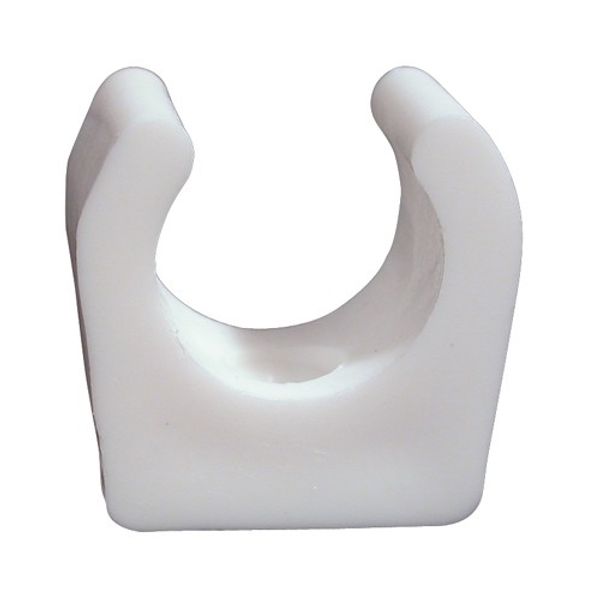 AG White Maclow Flexible Clip 1/2" (Each)