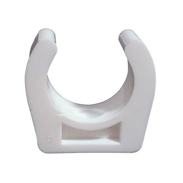 AG White Flexible Maclow Clips 5/8" (5 Pack) Packaged