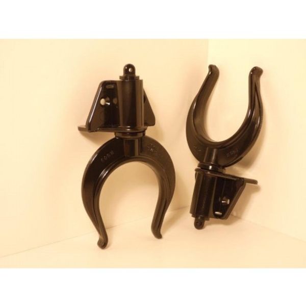 RWO Rowlock & Bracket Black (Pair)