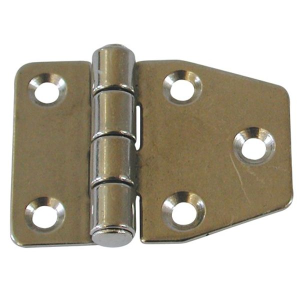 AG Flat Hinge in Stainless Steel 37 x 50mm Packaged