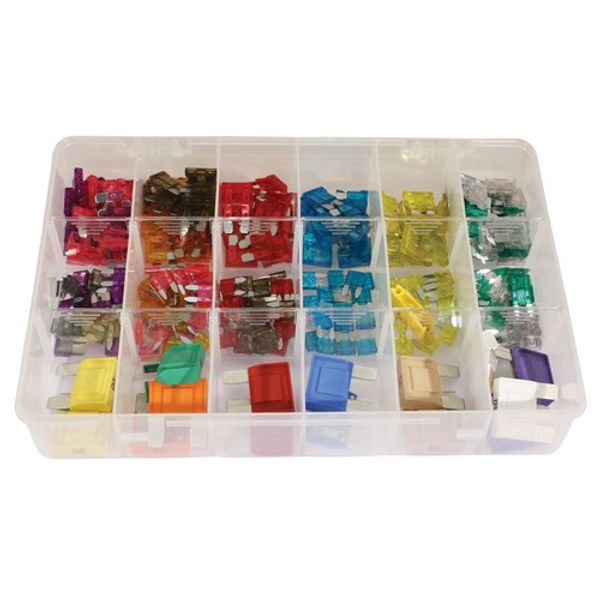 AMC Box Kit of Assorted Popular Blade Fuses (Pack of 302)