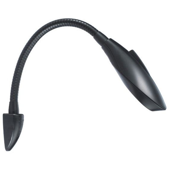 Quick Shark Flexi Reading Light Black 10-30V 1.5W Day/Red LED (Switch)