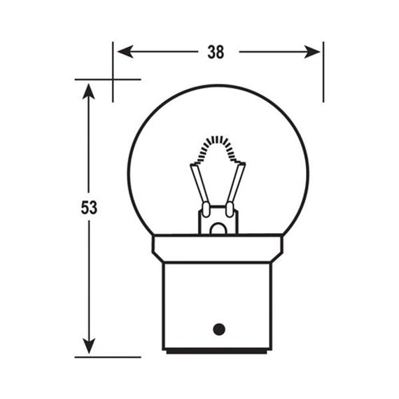 Ring Bus Bulb 12V 24W B22D