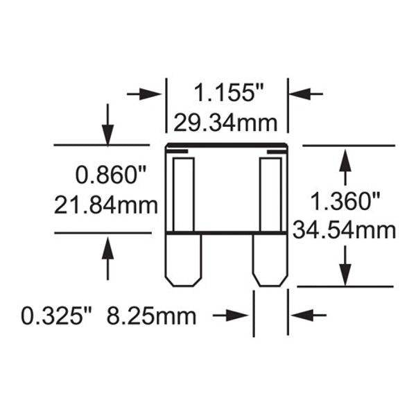 Blue Sea Fuse Maxi 40 Amp