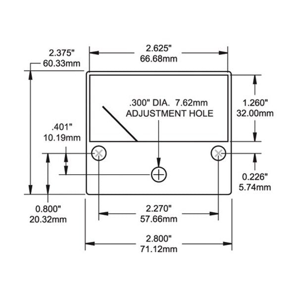 Blue Sea Ammeter AC + Coil 50A