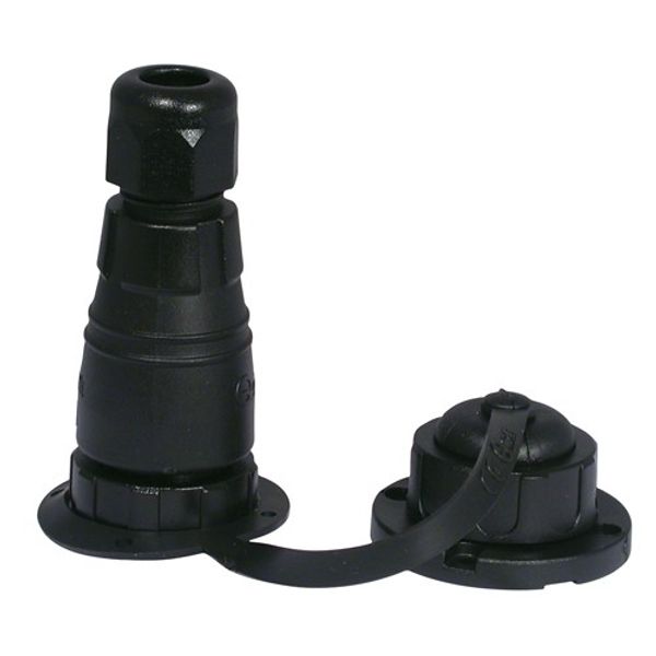 Quick 7105 Watertight Deck Plug & Socket (7A / 5 Pole)