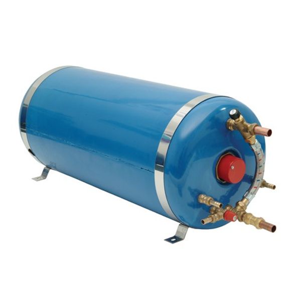 Surejust Calorifier 75L Twin Coil Horizontal with Fittings