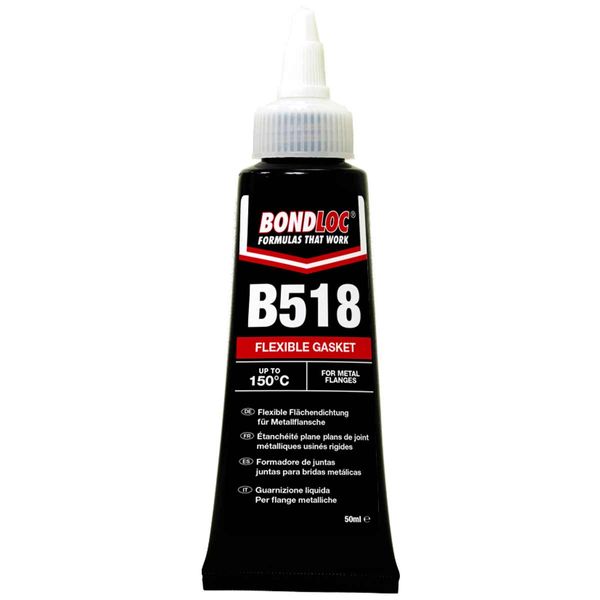 Bondloc B518 Flexible Gasket Solution (Red / 50ml)