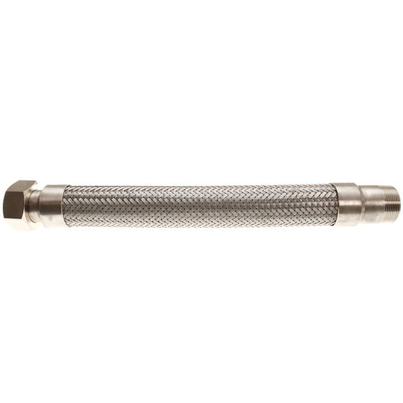 AG Bellows 1-1/2" BSP Male to Female 18" Length