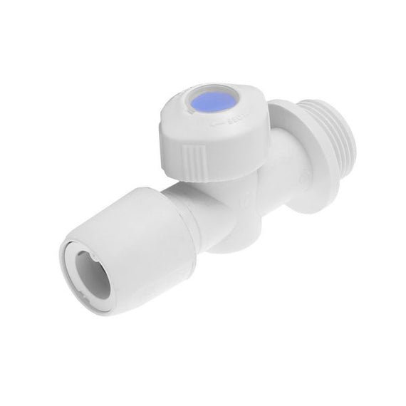 Hep2O HX38 15mm Appliance Valve Hot/Cold White