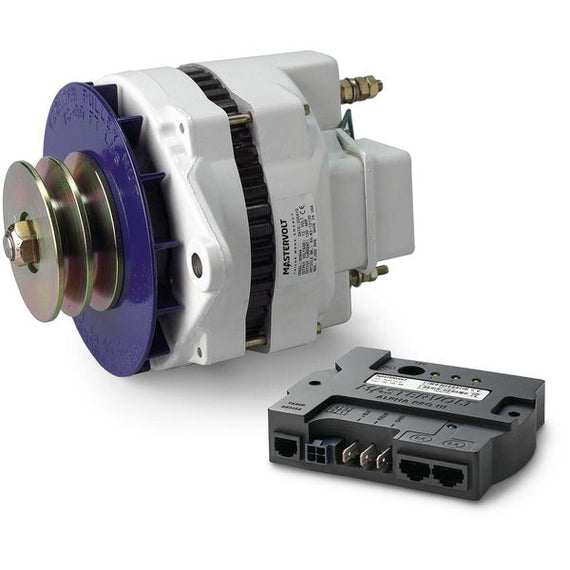 Mastervolt Alpha 12/130 III Alternator with 3-Stage Charge Regulator