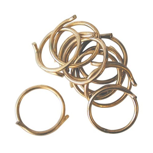 AG Curtain Ring Brass Per 10