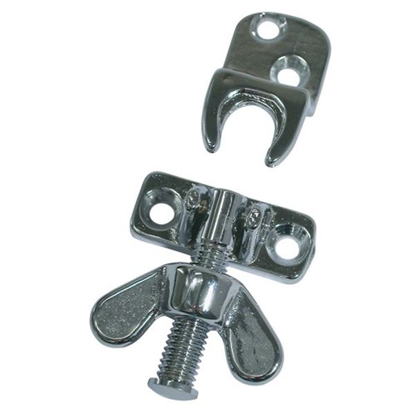 AG Hatch Fastener Chrome 50 x 40 x 10mm