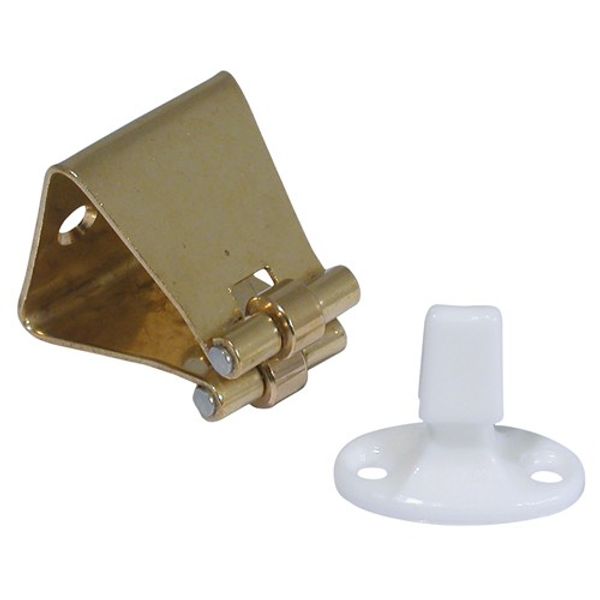 AG Spring Door Holder Brass Small