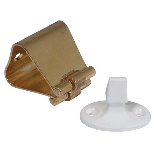 AG Spring Door Holder Brass