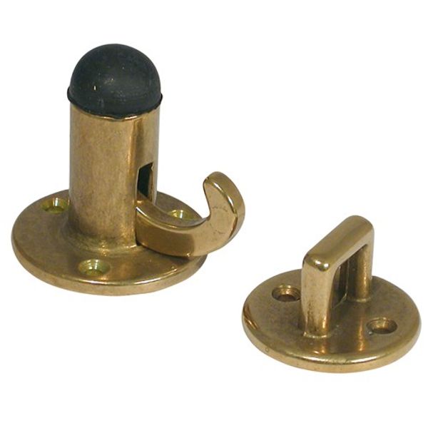 AG Small Door Holder Manual Brass