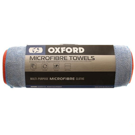 Oxford Mint Multipurpose Microfibre Towels (Pk.6)