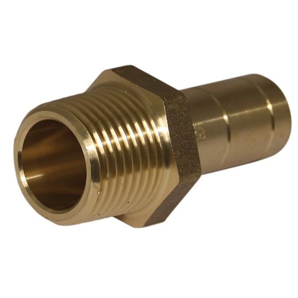 Hep2O HX31 15mm x 1/2" BSP Male Adaptor Packaged