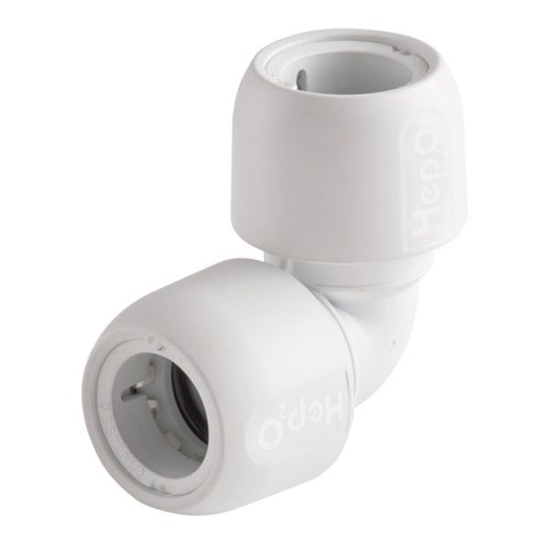 Hep2O HD5/28 28mm Elbow White